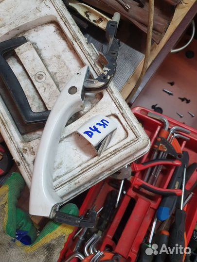 Ручка дверная внешняя задняя правая Ауди А8 Д4