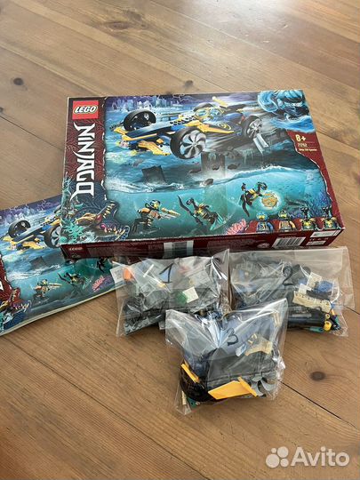Lego ninjago 71752 Спидер-амфибия ниндзя