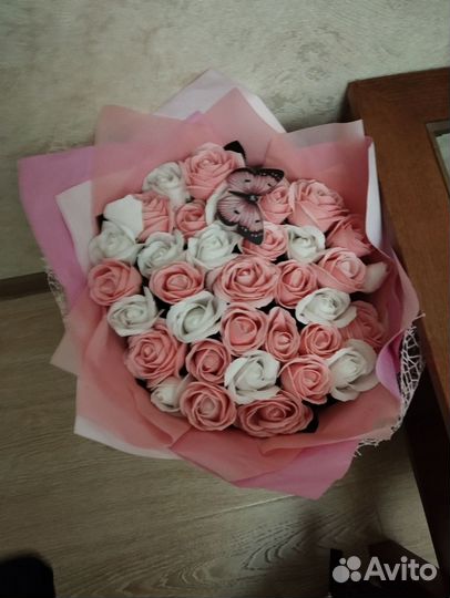 Мыльные цветы