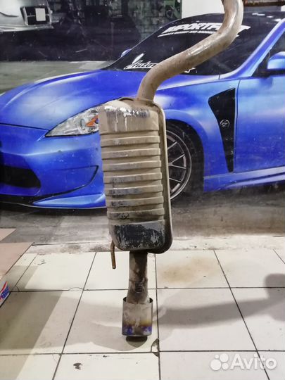 Выхлопная система Mercedes W220 двигатель М113