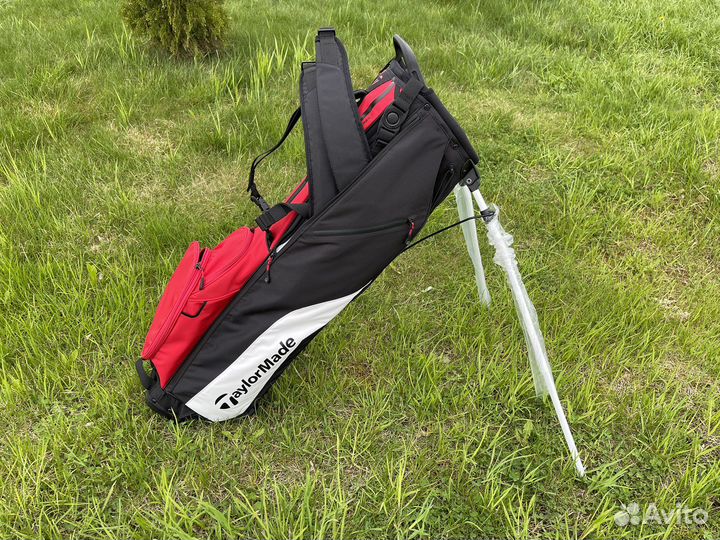 Сумка для гольфа TaylorMade Flextech Lite 2023 red