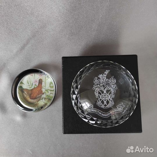 Пресс-папье /утяжелитель для бумаги Англия