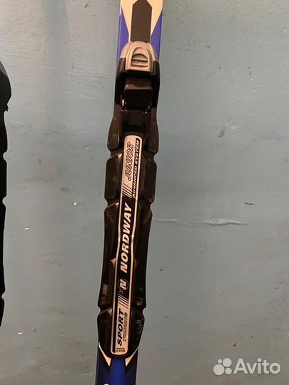 Лыжи беговые 180 с ботинками, р 42