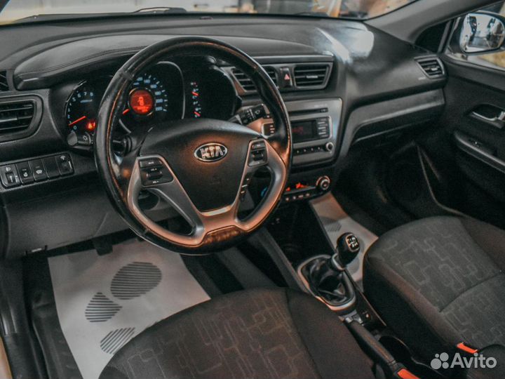 Kia Rio 1.6 МТ, 2015, 99 354 км