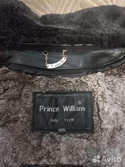 Кожаная куртка мужская пилот 54-56 бу