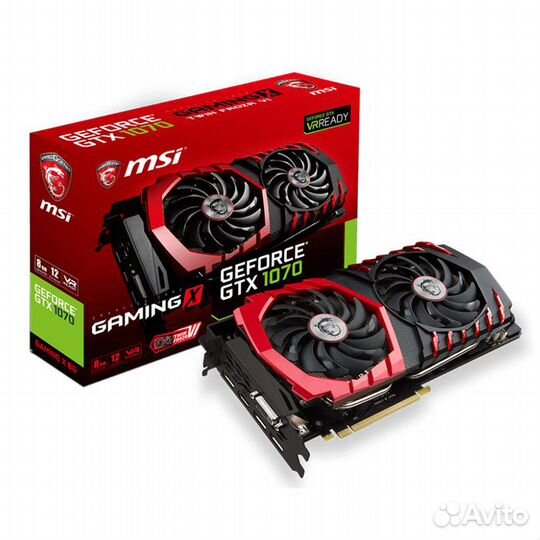 Видеокарта MSI GeForce GTX 1070 Gaming X 8G