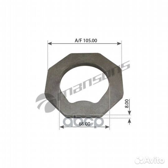 Шайба ступицы scania P/R-Ser