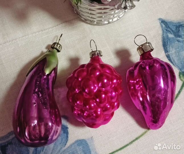 Елочные игрушки СССР