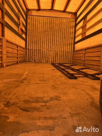 Тентованная бортовая платформа тент на Камаз 4308