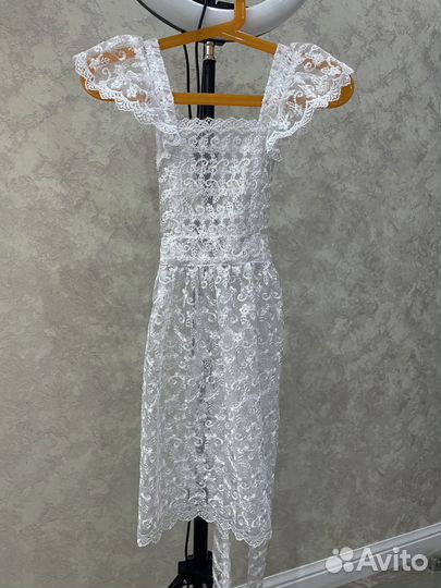 Фартук кружево