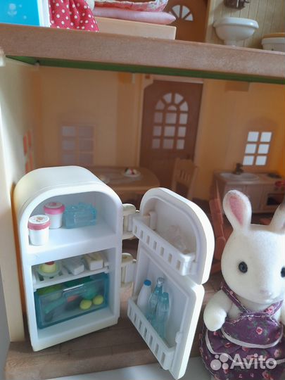 Sylvanian families дом с кроликами