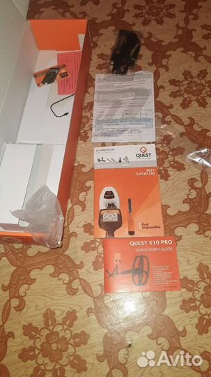 Металлоискатель quest x10 pro