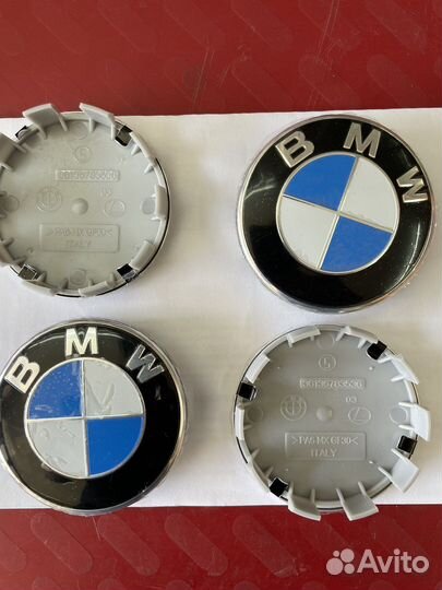 Колпачки на литые диски BMW