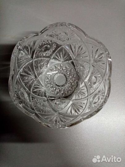 Хрустальная Ваза Конфетница СССР
