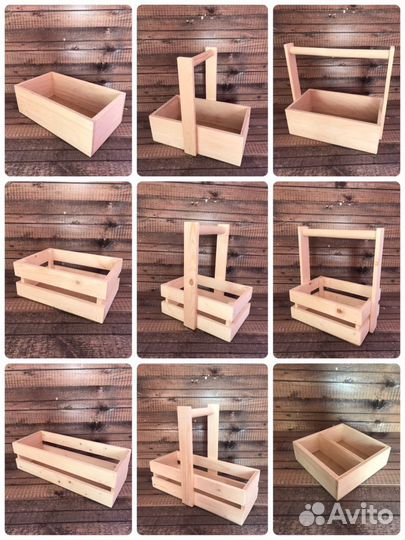 Ящик деревянный