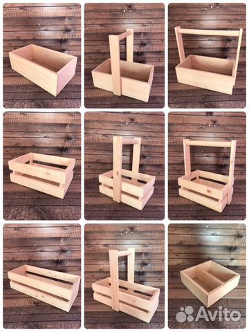 Ящик деревянный