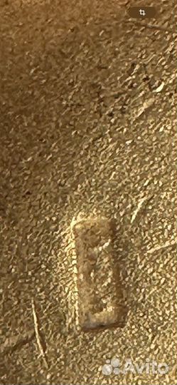 Стопки эмаль латунь золочение. СССР люм