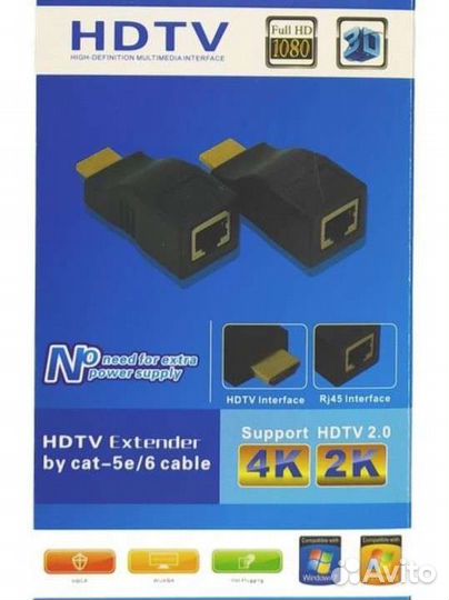 Удлинитель hdmi-LAN-hdmi