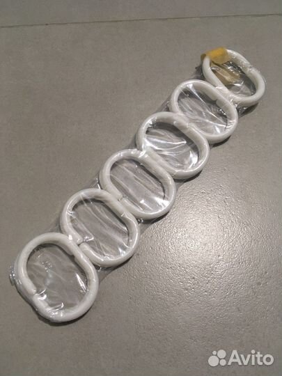 Кольца от шторы в ванной