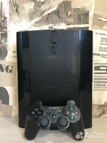 Sony Ps3 SuperSlim 500gb + 90 топ игр