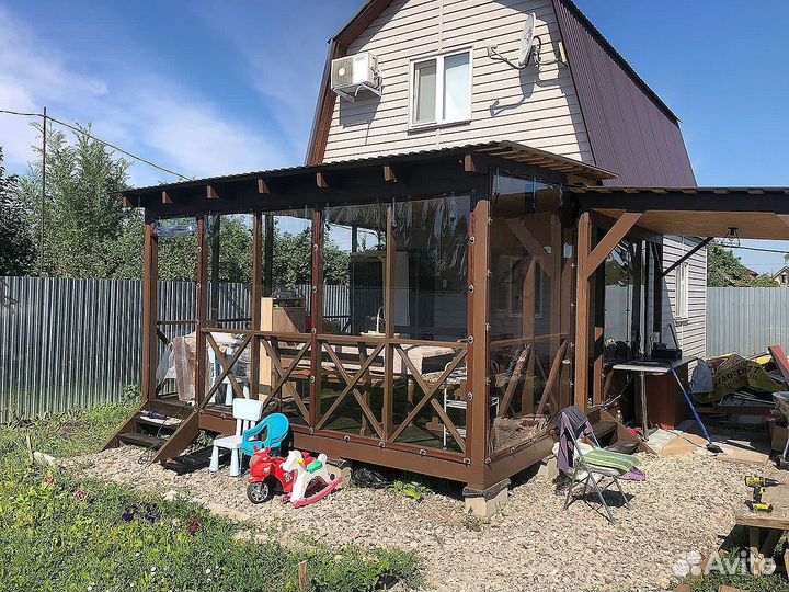 Шторы пвх для беседки