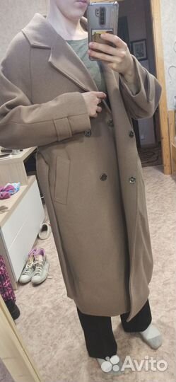 Пальто женское демисезонное M