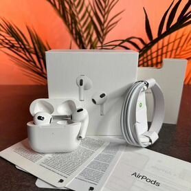 Беспроводные наушники apple airpods 3