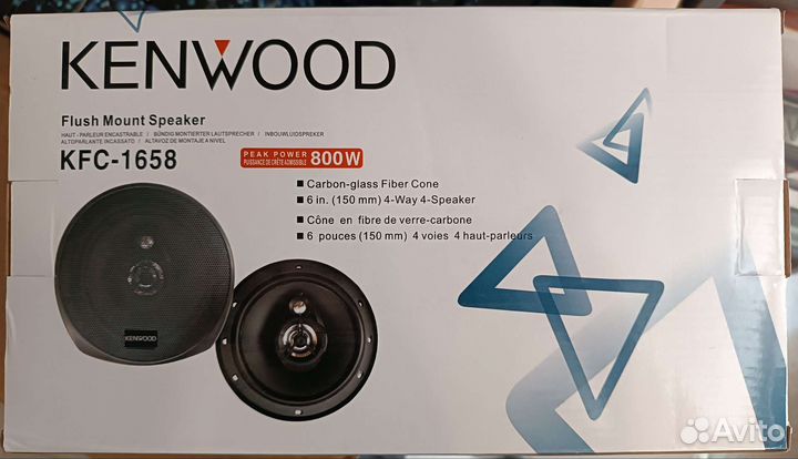 Автомобильные колонки kenwood