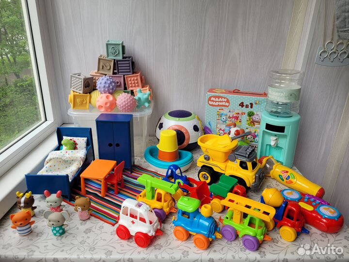Детские игрушки от 3 мес до 3 лет