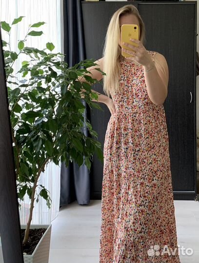 Платье макси летнее