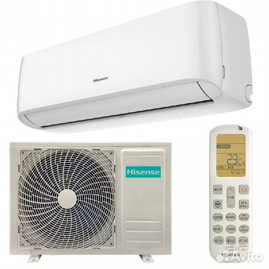 Кондиционер hisense + монтаж и бесплатная доставка