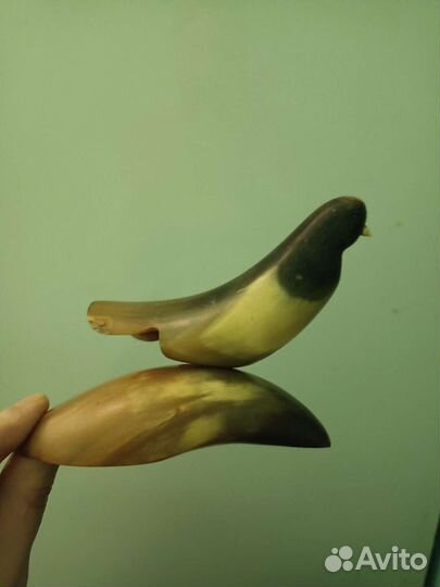 Птица из рогов