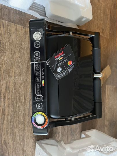 Электрогриль tefal optigrill+ GC712834 black