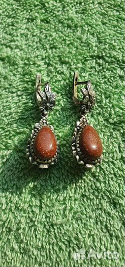 Серьги с авантюрином, СССР после 1958 года