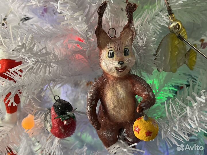 Дед мороз ватный