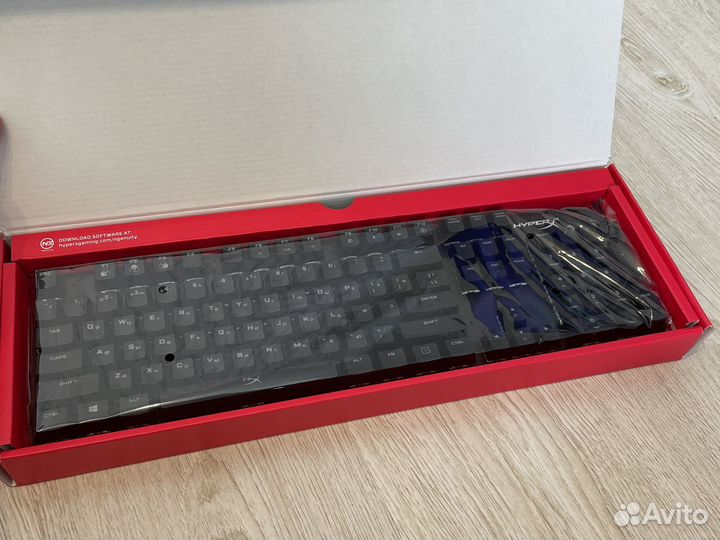 Игровая клавиатура hyperx alloy fps rgb