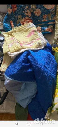 Штора большая радужная уезжаю