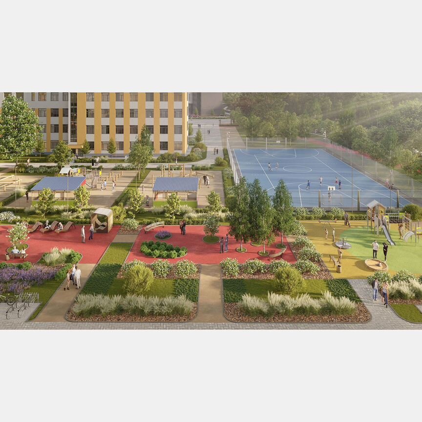 2-к. квартира, 53,8 м², 16/24 эт.