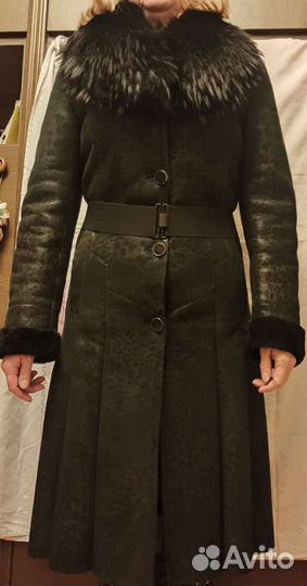 Дубленка натуральная женская 46 48