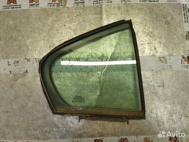 Стекло двери заднее правое Toyota Avensis 3 седан