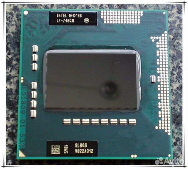 Процессор для ноутбука Intel Core i7 740QM