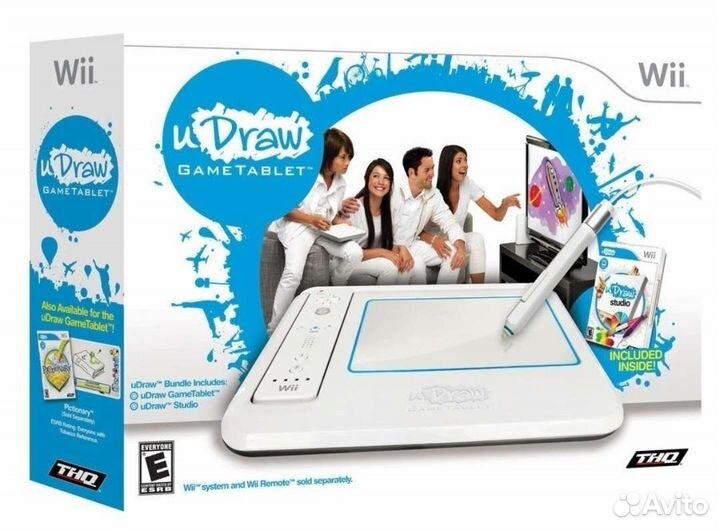 Udraw wii + 3 игры