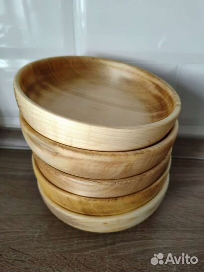 Тарелки из дерева