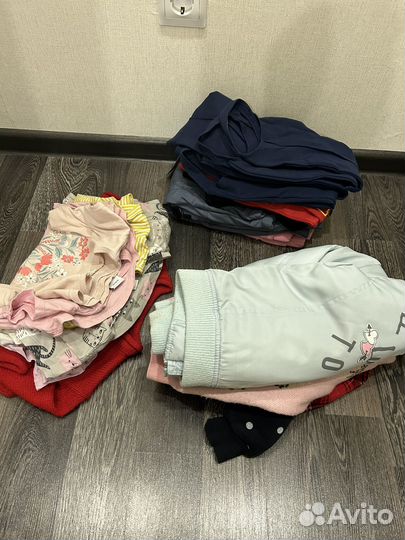 Вещи пакетом для девочки 100-110
