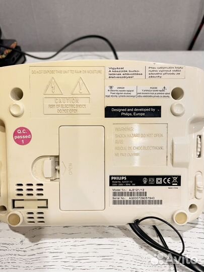 Радио часы philips