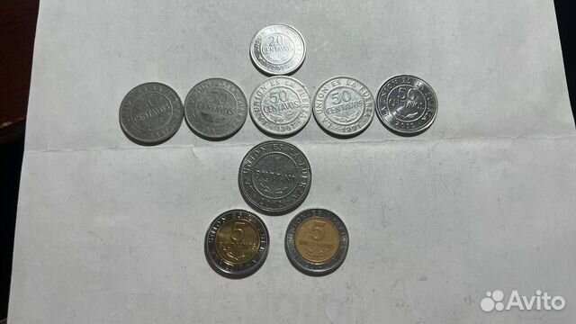 Монеты Боливия