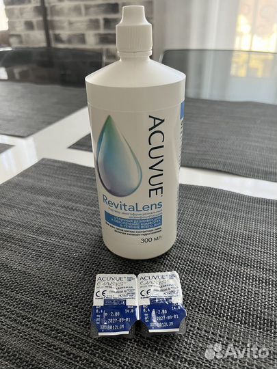 Линзы контактные acuvue oasys двухнедельные -2