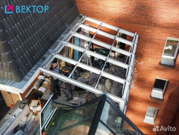 Остекление террас зимних садов