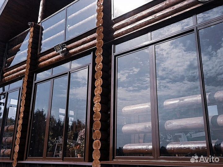 Алюминиевые окна на балкон