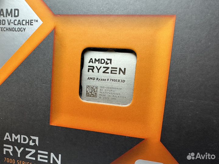 AMD Ryzen 9 7900X3D Новый В Наличии